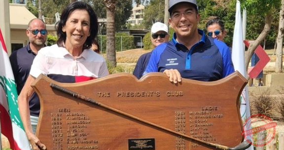 Read more about the article سلام وأشقر احرزا ” كأس الرئيس ” في الغولف