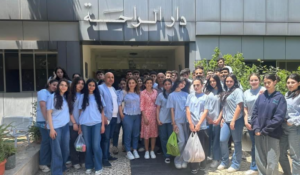 Read more about the article طلاب من ثانوية زغرتا زاروا المسنين في “دار الراحة” – مجدليا