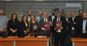 Read more about the article الجامعة اللبنانية الكندية وقّعت بروتوكول تعاون مع التجمع الاجتماعي الكشفي – جونية