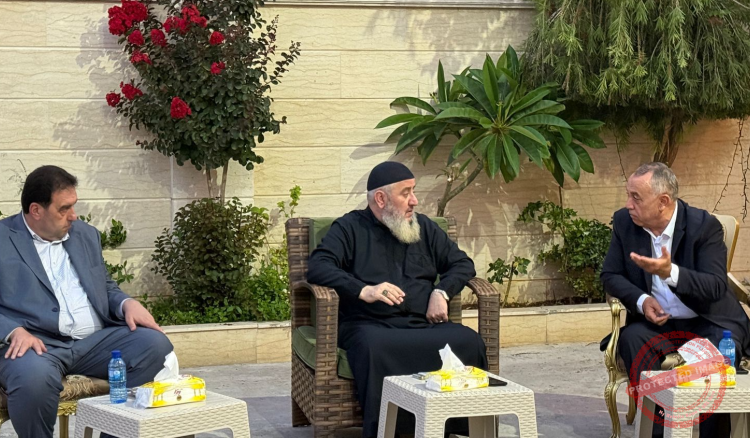You are currently viewing رئيس اتحاد بلديات جرد القيطع زار الزاوية القادرية في عكار