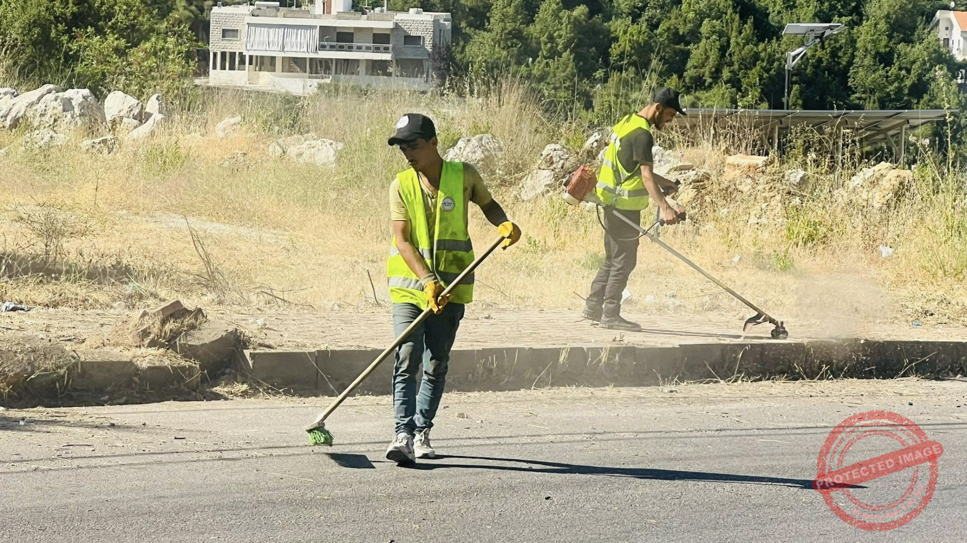 You are currently viewing انطلاق ورش الأعمال في شوارع عشقوت