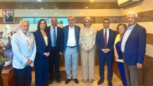 Read more about the article وفد من جامعة MUBS يزور وزيرة التربية