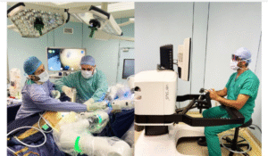 Read more about the article أول عملية استئصال للقولون بمساعدة الروبوت