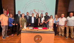 Read more about the article تعاون أكاديمي ومجتمعي بين جامعة AUT وبلدية العقيبة