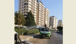 Read more about the article بلدية طرابلس واصلت حملتها لمكافحة الحشرات والبعوض والجرذان