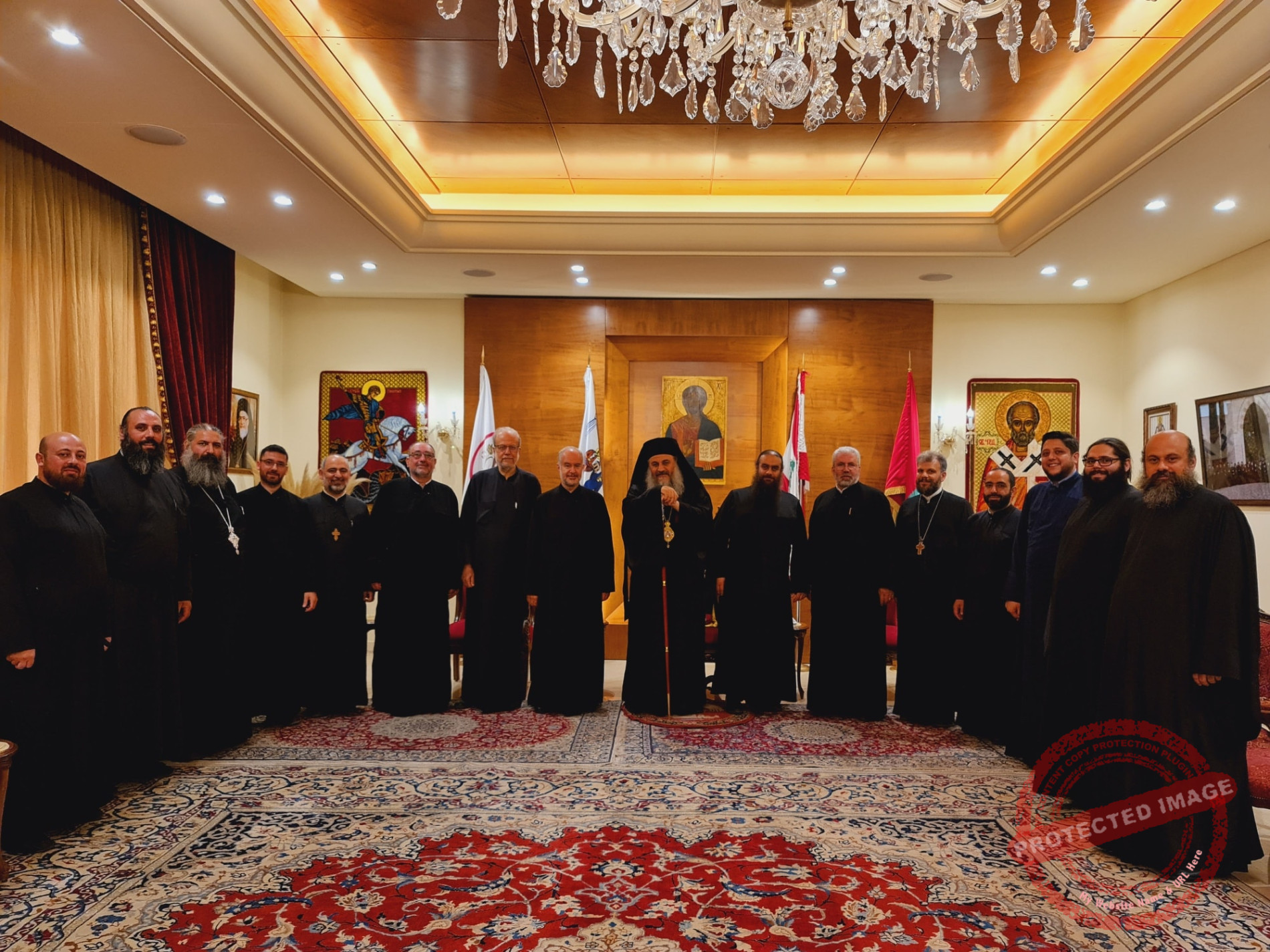 Read more about the article اجتماع استثنائي لكهنة أبرشية زحلة وبعلبك برئاسة المتروبوليت أنطونيوس الصوري