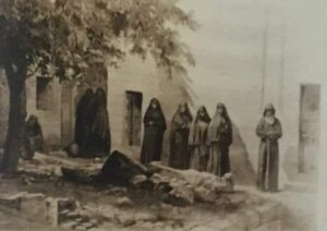 Read more about the article لقاء القديسين في جربتا: صورة نادرة تجمع شربل ورفقا