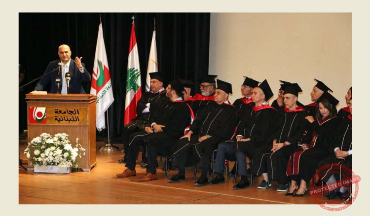 Read more about the article ناصر الدين في تخريج طلاب كلية العلوم الطبية في اللبنانية
