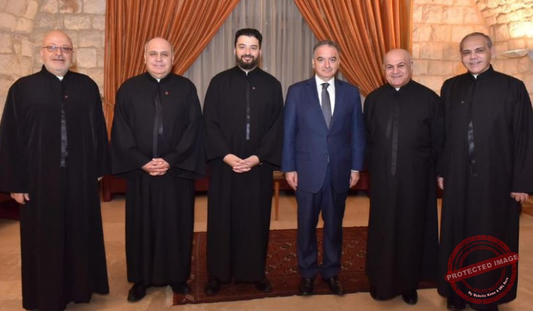 Read more about the article جمعية “المرسلين اللبنانيين الموارنة” استقبلت موفد رئيس الجمهورية