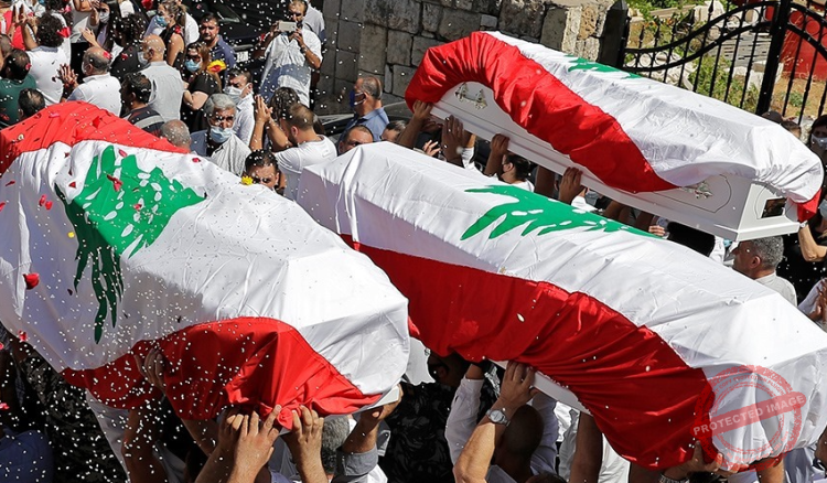 Read more about the article قداس في قرطبا لراحة انفس شهداء فوج اطفاء بيروت