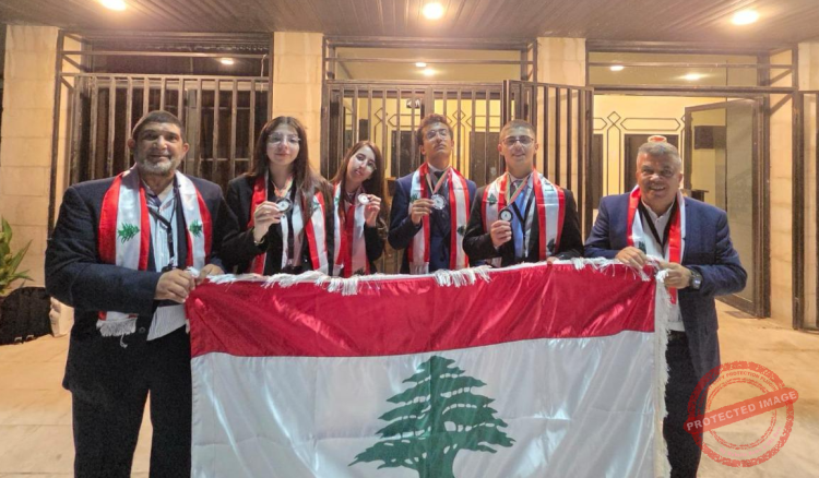 Read more about the article ميدالية فضيَّة و3 ميداليات برونزيَّة للبنان