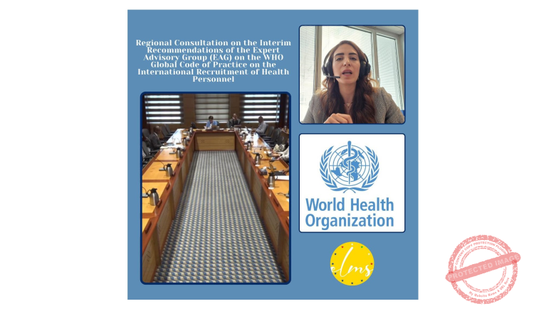 Read more about the article الجمعية الطبية اللبنانية الاوروبية تشارك بطاولة مستديرة لمنظمة الصحة العالمية