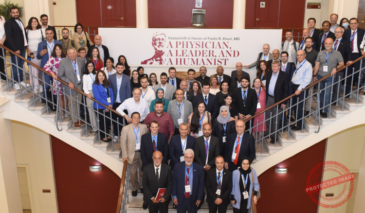You are currently viewing الجامعة الأميركية : تكريم الدكتور فضلو خوري كطبيب وقائد وإنسان