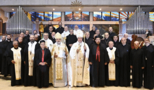 Read more about the article الاباتي رزق منح رتبة الأباتيّة للأب شربل مهنا