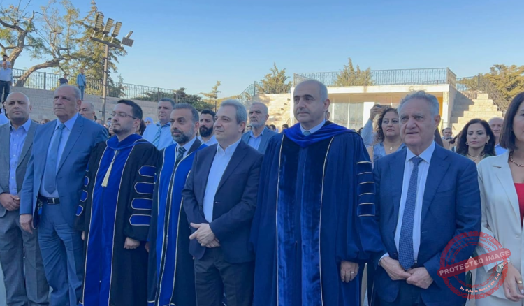 You are currently viewing بدران رعى حفل تخريج طلاب من الجامعة اللبنانية