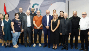 Read more about the article جامعة الحكمة استضافت أستاذا زائرا من معهد يوحنا بولس الثاني الحبري في روما