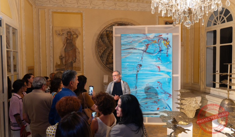 Read more about the article إفتتاح معرض “المذابح” للفنان غسان زرد