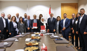 Read more about the article مذكرة تفاهم بين الجامعة الأميركية ومؤسسة الحريري