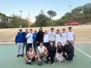 Read more about the article نشاط رياضي – مباراة ودّية في كرة السلة