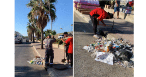 Read more about the article فرق طوارىء بلدية صيدا تواصل تنظيف أقنية تصريف المياه والمجاري