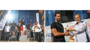 Read more about the article روجيه فغالي بطل السباق الخامس للسرعة في شوارع الجديدة