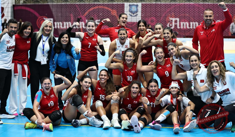You are currently viewing منتخب لبنان للسيدات في الكرة الطائرة حقق العلامة الكاملة في بطولة غرب آسيا