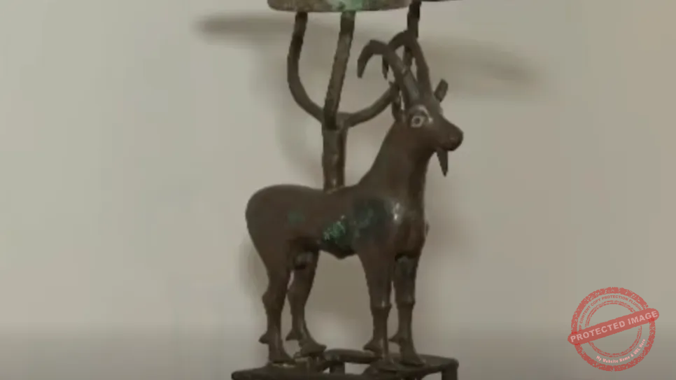 You are currently viewing العراق يستعيد “الوعل البرونزي” السومري بعد عقود في الولايات المتحدة