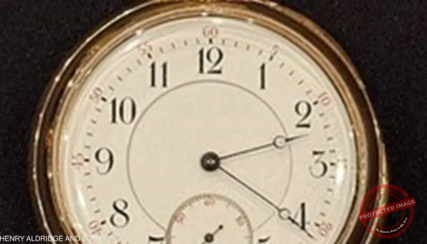 Read more about the article بيع ساعة جيب نادرة لراكب من تيتانيك في صفقة قياسية عالمياً