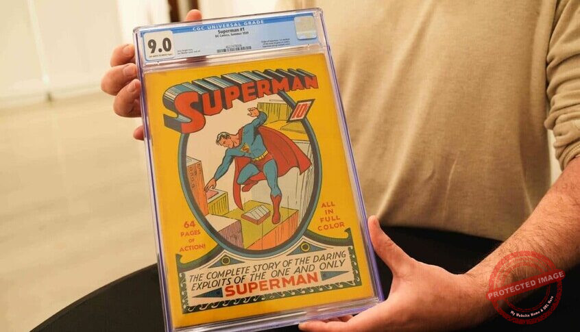 You are currently viewing بيع نسخة نادرة من “سوبرمان” بـ 9.12 مليون دولار!