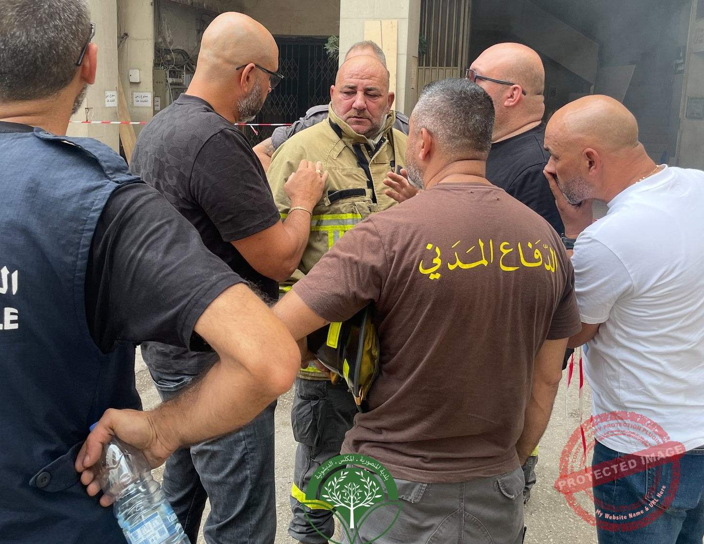 You are currently viewing اندلاع حريق في أحد معامل المنطقة الصناعية بالمكلس وجهود مكثفة لإخماده