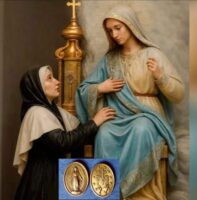 Read more about the article صلاة رائعة إلى سيدة الميدالية العجائبية من أجل نعم خاصة