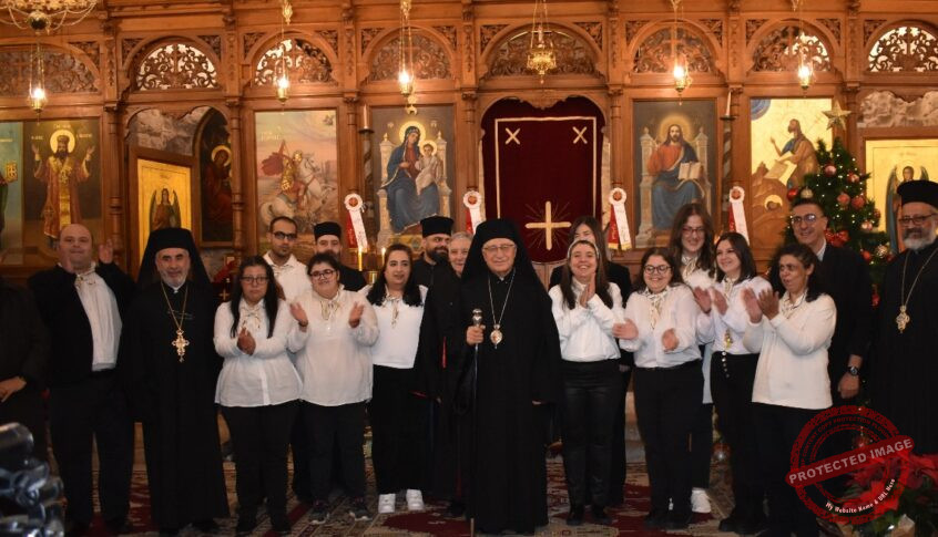 You are currently viewing البطريرك العبسي يشارك في ريسيتال ومعرض ميلاديين